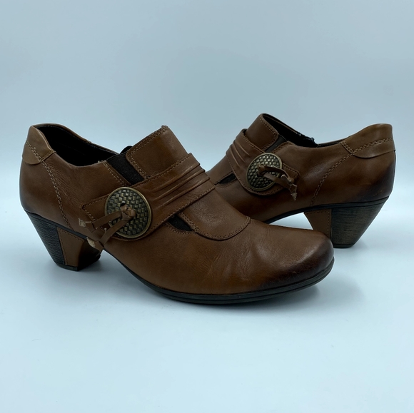 REMONTE DORNDORF Leather Ankle Booties Sz 41 - Picture 4 of 11